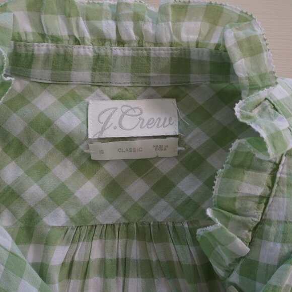 J.crew long sleeve plaid shirt - Picture 3 of 9